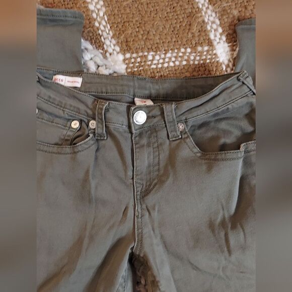 True Religion Jeans Rocco Relaxed Skinny  Stretch Tag size 18 - Picture 5 of 11